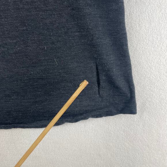 First Ascent 1/4 Zip Base Layer Gray SZ Med Flaws - Picture 8 of 10